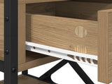 Bedside Cabinet Artisan Oak 40 x 42 x 55 cm Engineered Wood 881883