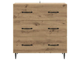 Drawer Cabinet Artisan Oak 66 x 34.5 x 89.5 cm Engineered Wood 894844
