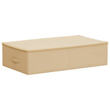 Storage Box 24 pcs Cream 70 x 40 x 18 cm Non-woven fabric 42024614