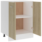 Bottom Cabinet Lyon Sonoma Oak 60x46x81.5 cm Engineered Wood 801191
