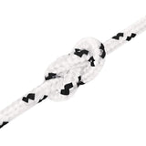 Braided Boat Rope White 8 mmx100 m Polyester 152768