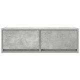 TV Cabinets 2 pcs Concrete Grey 80x31x25.5 cm Engineered Wood 861515