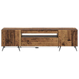 LED TV Cabinet Old Wood Engineered Wood 897573