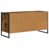 TV Cabinet Smoke Oak 100 x 36 x 49.5 cm Engineered Wood 886506