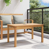 Coffee Table Brown 90 x 50 x 45.5 cm Solid Teak Wood 42002303