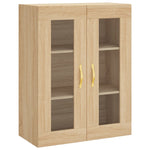 Wall Mounted Cabinets 2 pcs Sonoma Oak Engineered Wood 3197924