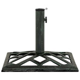 Umbrella Base Green 44x44x31 cm Cast Iron 317760