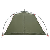Tunnel Tent Olive Green 4-Person 185T Polyester with PU Coating 42019359