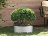 Planter Ring 5 pcs Silver 40 x 40 x 20 cm Stainless Steel 873615