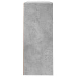 Shoe Cabinet Concrete Grey 60x35x84 cm Engineered Wood 801075