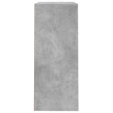Shoe Cabinet Concrete Grey 60x35x84 cm Engineered Wood 801075