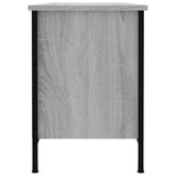 Shoe Cabinet Grey Sonoma 100x35x50 cm Engineered Wood 831841