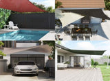 Sunshade Sail 160 g/m Beige 5x8 m HDPE 311138