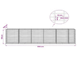 Gabion with 3.5 mm Wire and 5x10 cm Mesh 550x100x150 cm 3462941
