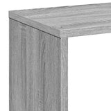 Room Divider Bookcase Grey Sonoma 67x25x161.5 cm Engineered Wood 858080