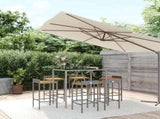 Garden Bar Set Grey 3187679