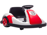 Kids Bumper Car with 360-Degree Rotation, 6V Electric Ride On Car with Music and Horn for 3-8 Years T3398P422465