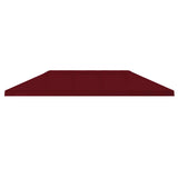 Gazebo Canopy Cover 6 x 3 m Burgundy Polyester 190 900408