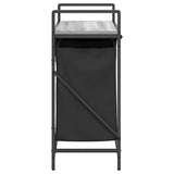 Laundry Basket 2 Compartments with Shelf Grey Sonoma 859068