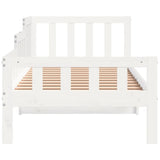 Day Bed without Mattress White 80x200 cm Solid Wood Pine 840368