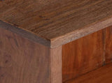Shelving with Shelf Brown 47 x 16 x 55 cm Solid Mahogany Wood 42012403