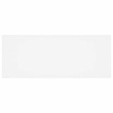 Garden Table White 250 x 100 x 73 cm Poly Rattan 3378518