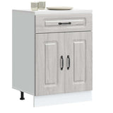 Kitchen Base Cabinet Kalmar Grey Sonoma Engineered Wood 853493