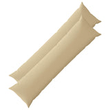 Throw Pillow 2 pcs HEERLEN Beige 40 x 145 cm Polyester 926230