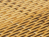 Balcony Screen Light Brown 400x80 cm Poly Rattan 156268