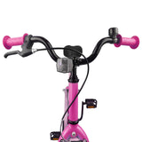 Kids Bike 20 Inches for 6-11 Years Old Dark Pink 42009671