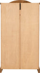 ZNTS Corona 2 Door Wardrobe 100-101-022