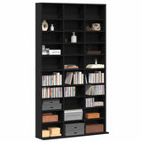 CD Cabinet Black Oak 101 x 23 x 177.5 cm Engineered Wood 3329339