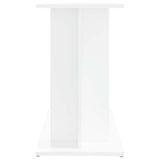 Aquarium Stand White 80x35x60 cm Engineered Wood 833575