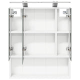 Bathroom Mirror Cabinet White 60 x 14.5 x 70 cm Engineered wood 889191