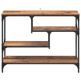 Console Table Old Wood 100 x 30 x 75 cm Engineered wood 883540