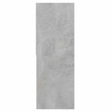 Book Cabinet Concrete Grey 67x24x161 cm Engineered Wood 801881