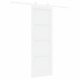 Sliding Door ORKDAL White 73.5 x 211 cm Solid Pine Wood 3333413