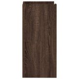 Sideboard Brown Oak 45x35x75 cm Engineered Wood 848401
