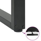 Coffee Table Legs U-Shaped 2 pcs Anthracite 50x cm Steel 4013158