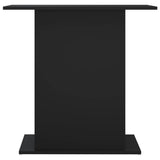 Aquarium Stand Black 75x36x72.5 cm Engineered Wood 833648
