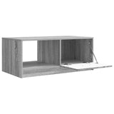 Coffee Table Grey Sonoma 90 x 50 x 37 cm Engineered Wood 895881