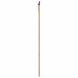 Sliding Door Manual Natural and black 93 x 232 cm 3333490