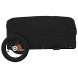 Bike Trailer Black 30 kg Iron 94038