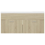 ZNTS Sink Cabinet with Built-in Basin Sonoma Oak Engineered Wood 3070850