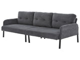 GOMYWAY Oversized Loveseat, Modern & Plush Double-seater Sofa, Corduroy Upholstered Couch, Cozy W2678P422322