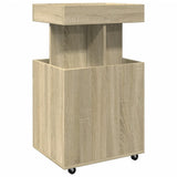 Bar Cart Sonoma Oak 50x41x89 cm Engineered Wood 848264