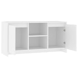 TV Cabinet White 102x37.5x52.5 cm Engineered Wood 809791