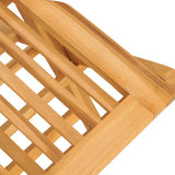 7 Piece Garden Dining Set Solid Wood Teak 3155012