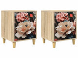 Bedside Cabinet BORNE 2 pcs Sonoma Oak 36 x 33 x 60 cm 8007284