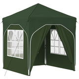 Pop-up Party Tent 192 x 192 x 245 cm Green 42019838